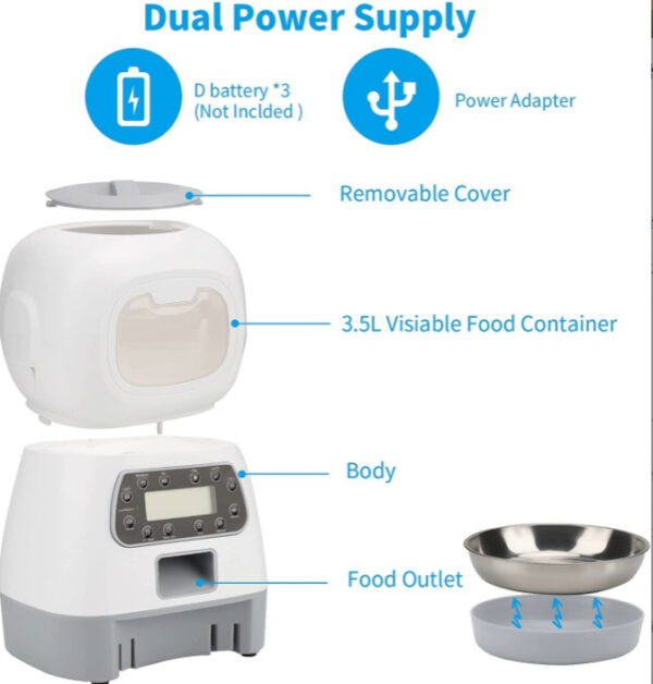 Automatic Pet Feeder(PFV-09) - Image 7
